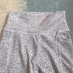 Buffbunny Limitless Legging - White Bossy Print - Medium